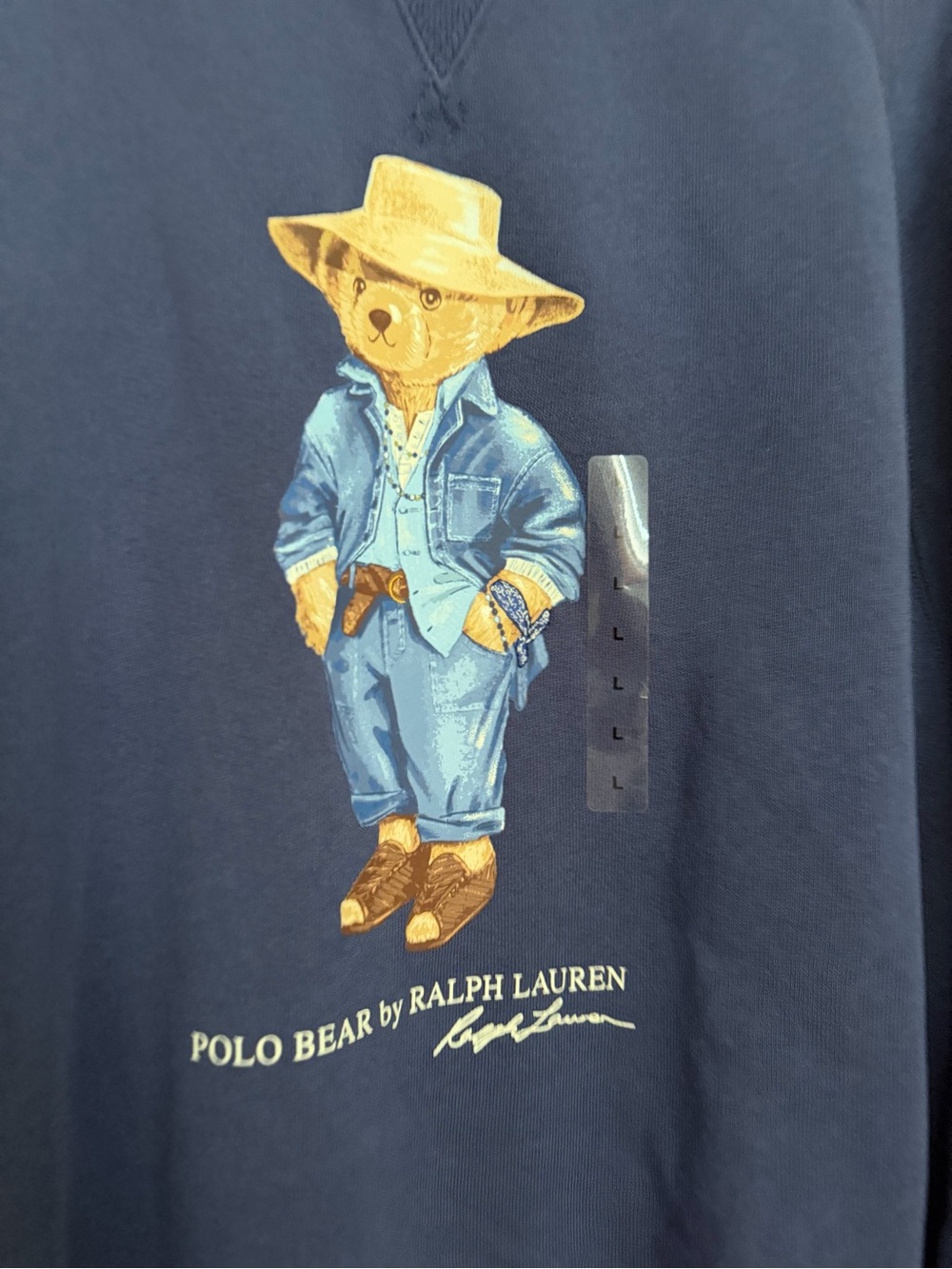 NWT Polo Ralph Lauren Polo Bear Crewneck Sweatshirt - Picture 2 of 6